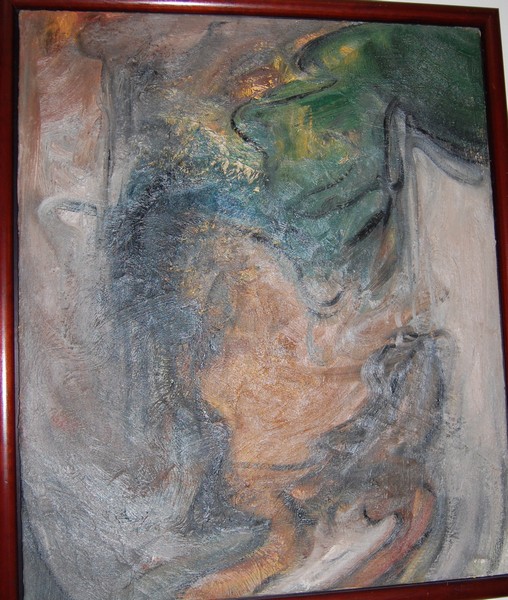 Akryl maleri KENTAUR af Gallerinavn ikke oplyst malet i 1995