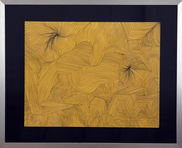  maleri Maze af Robert Littauer malet i 1987