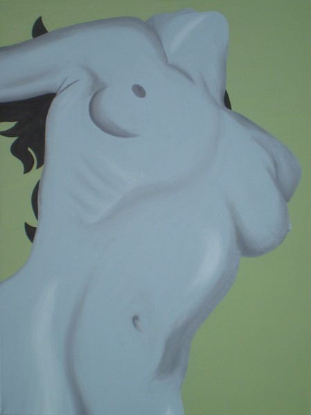 Akryl maleri Passion af KL art malet i 2007
