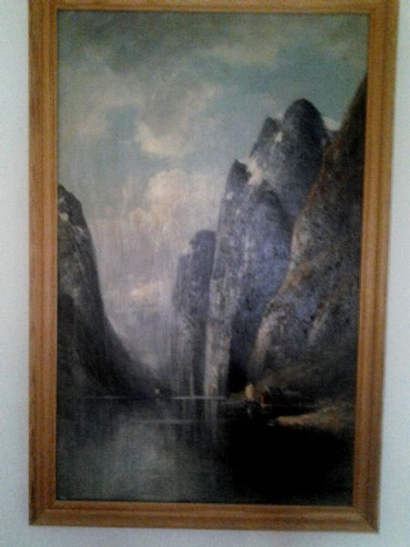 Olie maleri Olav Brystorp af bjarne bjerg malet i 1900