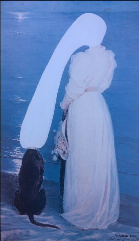 maleri P.S. Krøyer & b. Mossman, 1892-2020 af Brad Mossman malet i 2020