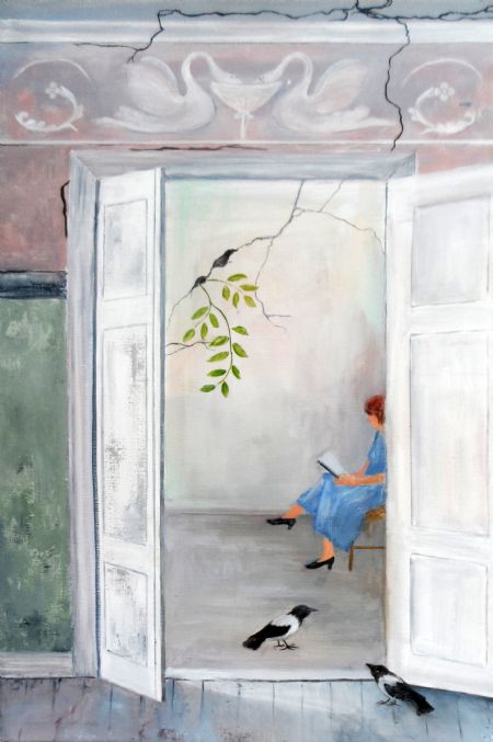  maleri Anne af Ruth Jensen malet i 2014