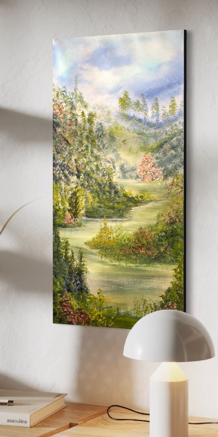 Akryl maleri Calm af Anette Thorup Hansen (ATH) malet i 2024