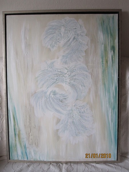 Akryl maleri Abstrakt af kjemet-galleri.dk malet i 2010