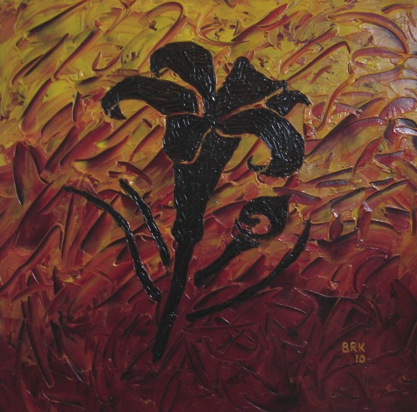 Olie maleri Autumn af BRK malet i 2010