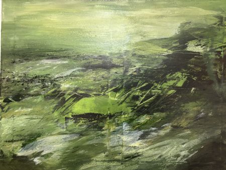  maleri Tears of the Forest (2025) af Annie Hansen malet i 2025