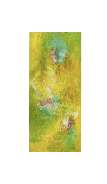 Akryl maleri A touch of summer af Annette Lyager malet i 2025