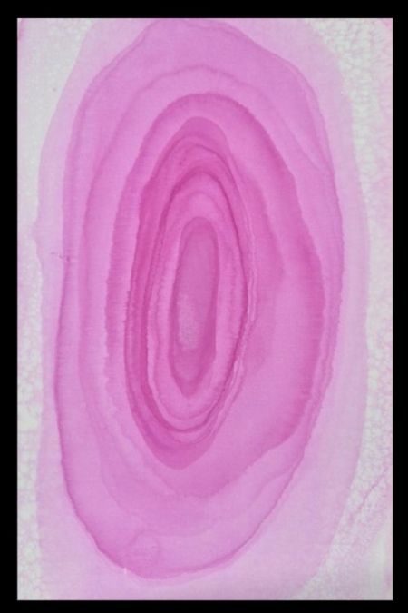 Akvarel maleri Cotton candy af Duda malet i 2025