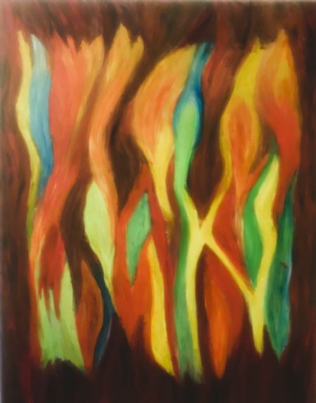 Akryl maleri Amazing Dream af John Højriis malet i 2025