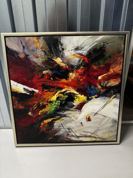 Akryl maleri Galleri kragh af Jesper Gottschalk malet i 2012