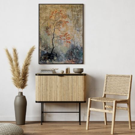 Akryl maleri Silent Autumn af Zala A malet i 2025