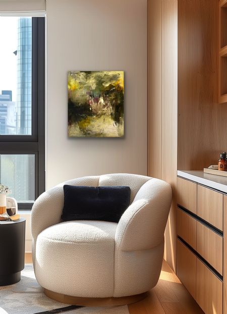 Akryl maleri 304 af Dorte Mollerup malet i 2025