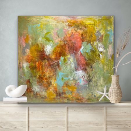 Akryl maleri 308 af Dorte Mollerup malet i 2024