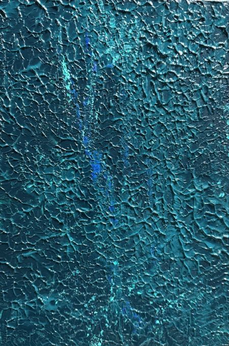 Akryl maleri Colours of the Sea af Anette Thorup Hansen (ATH) malet i 2025