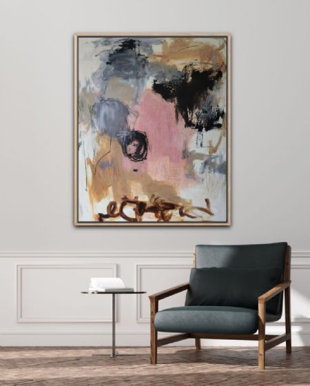 Akryl maleri 1 af Art by Line Elliott malet i 2026