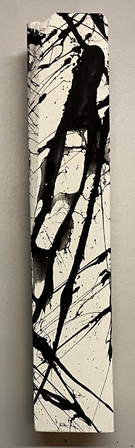 Akryl maleri Nr 223 af kim sommer malet i 2025