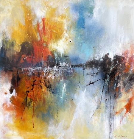 Akryl maleri FR 05-26 af Flemming Rene Rasmussen malet i 2026