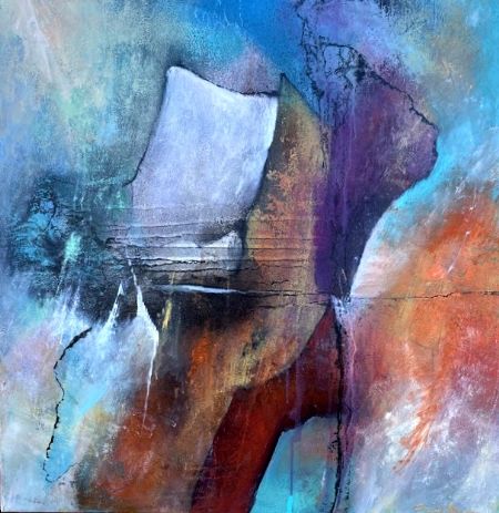 Akryl maleri FR 08-26 af Flemming Rene Rasmussen malet i 2026