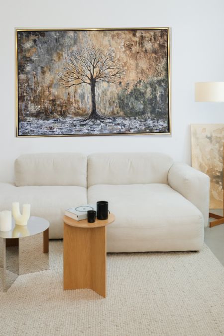 Akryl maleri The Silent Witness af Zala Art malet i 2024