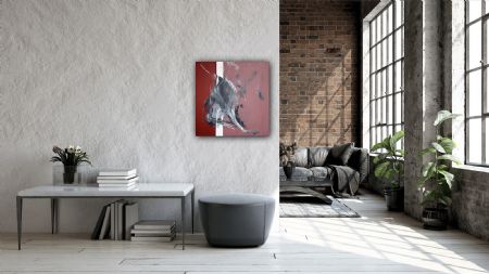 Akryl maleri Ukendt af Art By Riks malet i 2026