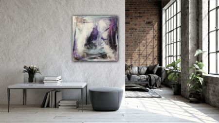 Akryl maleri Ukendt af Art By Riks malet i 2025