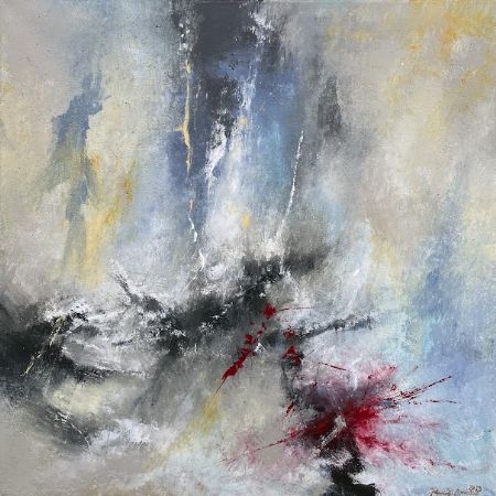 Akryl maleri FR 13-26 af Flemming Rene Rasmussen malet i 2026