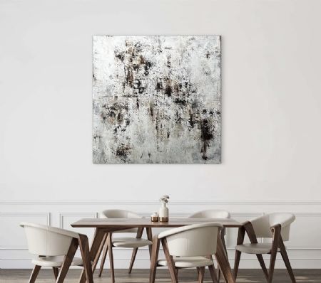  maleri Earthen flow af Sille Nielsen malet i 2025