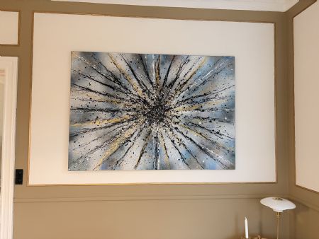 Akryl maleri Originalt byjakobjuul af Mathilde Dyhrberg malet i 2022