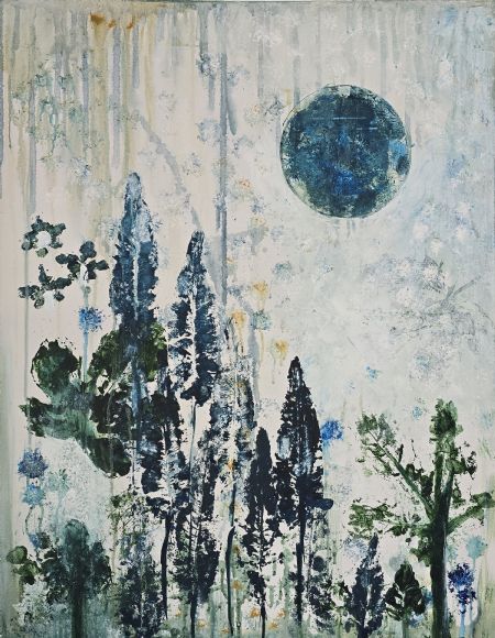 Akryl maleri Klarhed af Freja Ludvigsen malet i 2025