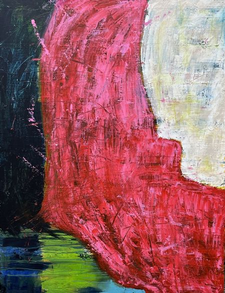 Akryl maleri Love song af Inge Thøgersen malet i 2026