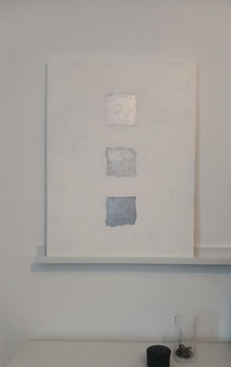 Blandede medier maleri Super minimalist - 2 af Mie E malet i 2026