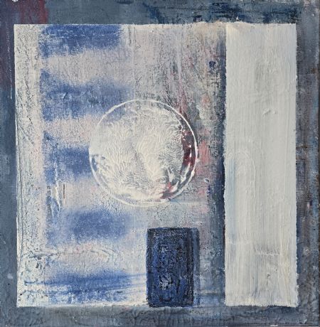 Akryl maleri Lyset af Freja Ludvigsen malet i 2026