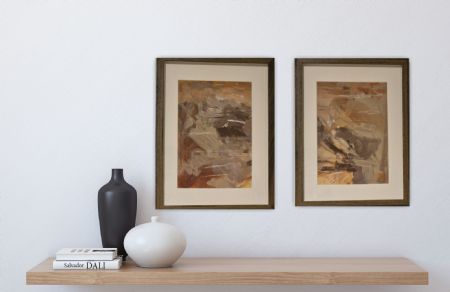 Akryl maleri Unavngivet af Vibeke Madsen malet i 2026