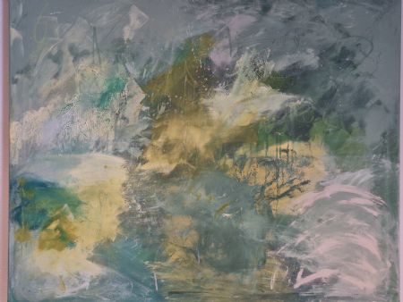 Akryl maleri Unavngivet af Vibeke Madsen malet i 2026