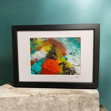 Blandede medier maleri Uden titel af Anna Grethe Søgaard malet i 2026