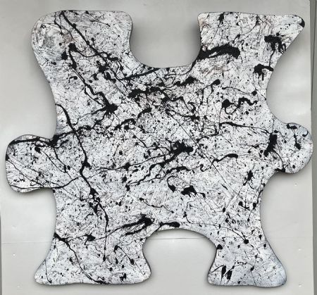 Akryl maleri Nr 80 af kim sommer malet i 2026