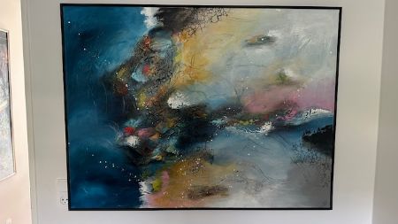 Akryl maleri peter Helge Sørensen af Peter Helge Sørensen malet i 2022