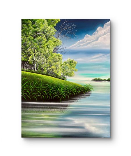 Akryl maleri Clarity af Nanett Niby malet i 2026