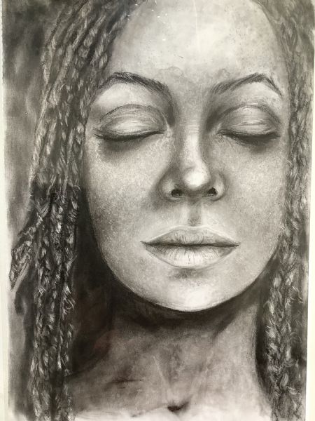 Kul maleri Youth af Nicole Forup malet i 2024