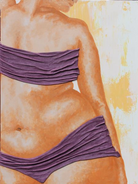 Blandede medier maleri Folder af KL art malet i 2026