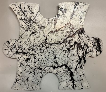 Akryl maleri Nr 218 af kim sommer malet i 2026