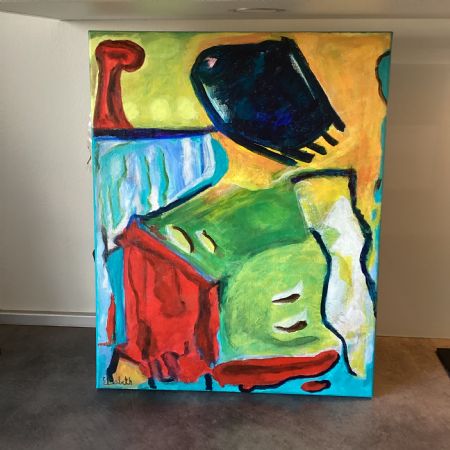  maleri Unavngivet af Elsabeth Palm malet i 