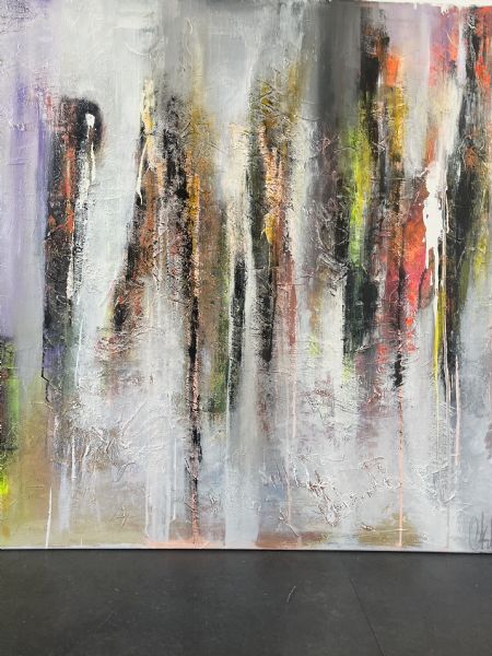 Akryl maleri Gå mod lyset af Art by kromann malet i 2024