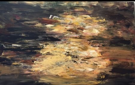 Akryl maleri To find a Way af Annie Hansen malet i 2026