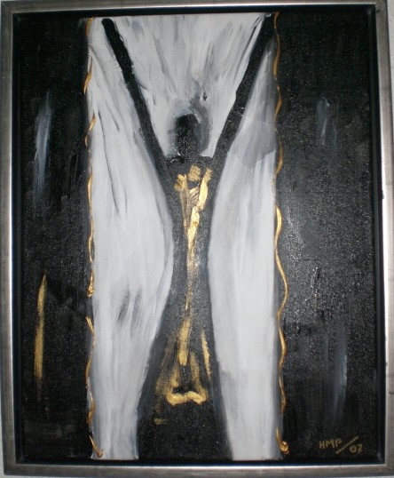 Akryl maleri single af HMP malet i 2007