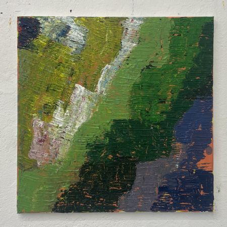 Akryl maleri Dialect af Ask Hansen malet i 2026