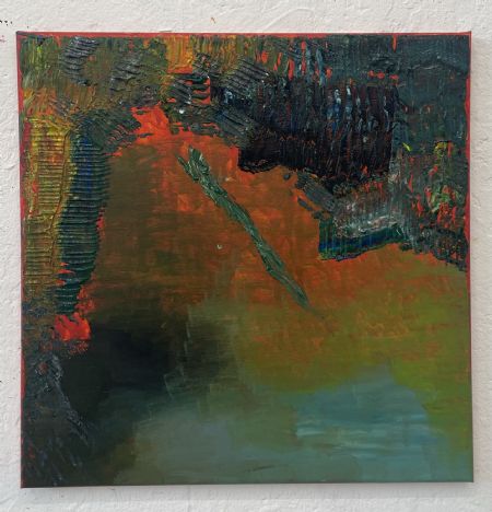 Akryl maleri Numb - until remembrance af Ask Hansen malet i 2026