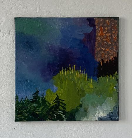 Akryl maleri Forever changed af Ask Hansen malet i 2026