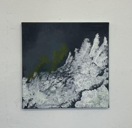 Akryl maleri Unavngivet af Ask Hansen malet i 2026