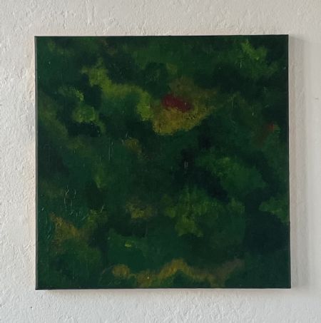 Akryl maleri Unavngivet af Ask Hansen malet i 2026